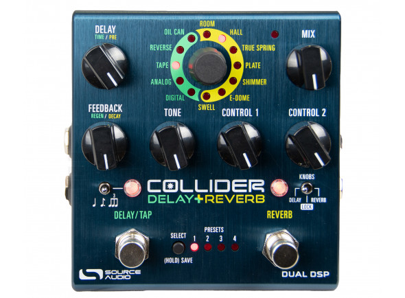 Source Audio SA 263 Collider Delay+ Reverb Source Audio SA 263 Collider Delay+ Reverb